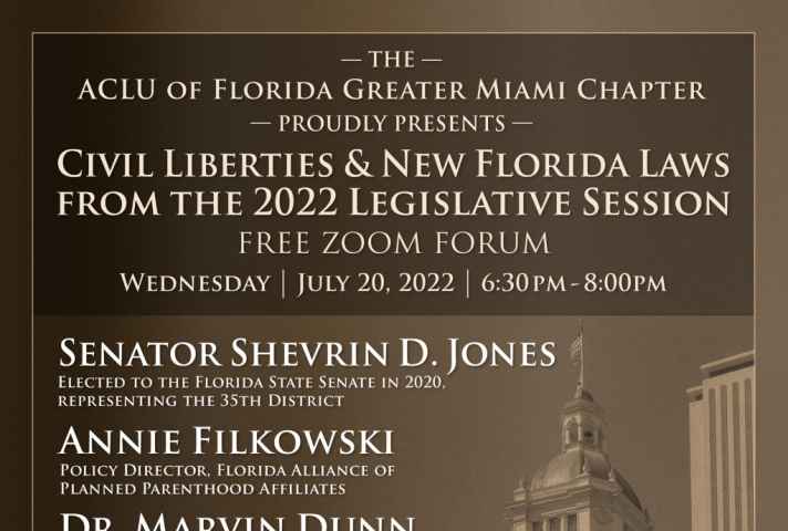 Greater Miami Chapter: Civil Liberties And New Florida Laws From The ...