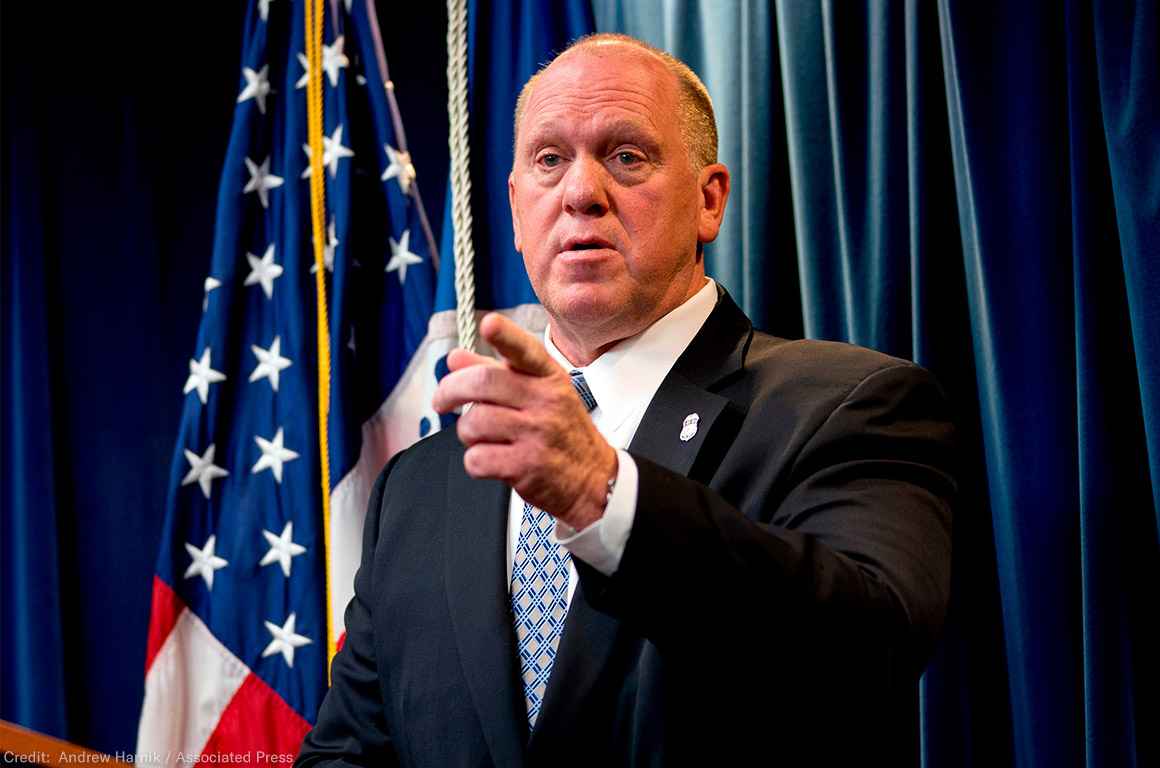 Homan’s Appointment As Trump ‘Border Czar’ Will Continue The ...