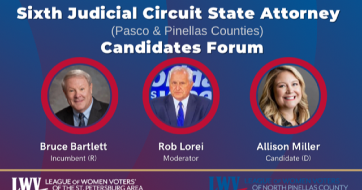 Virtual Sixth Judicial Circuit State Attorney Candidate Forum ACLU